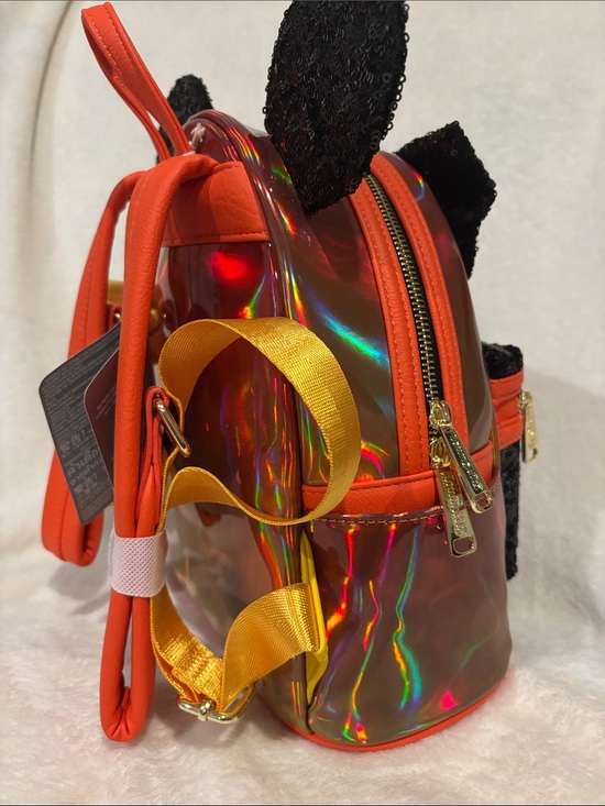 Disney Parks Loungefly Minnie Halloween Sequin Mini Backpack NWT main image 10